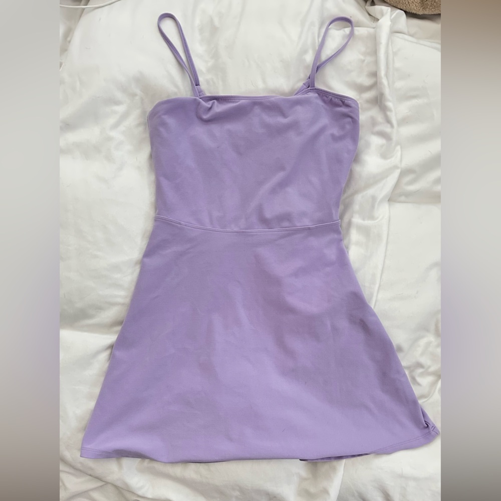 ALO Yoga Lavender Activewear tennis dress